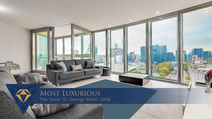 The Tower, St Georges Wharf - Henry Wiltshire's 2016 winner for Most Luxurious Property, London